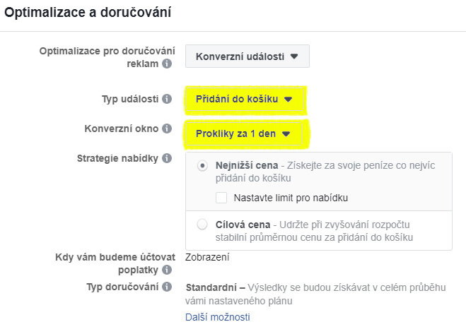 Facebook dynamická reklama